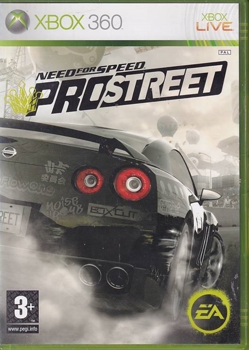Need for Speed ProStreet - XBOX 360 (B Grade) (Genbrug)